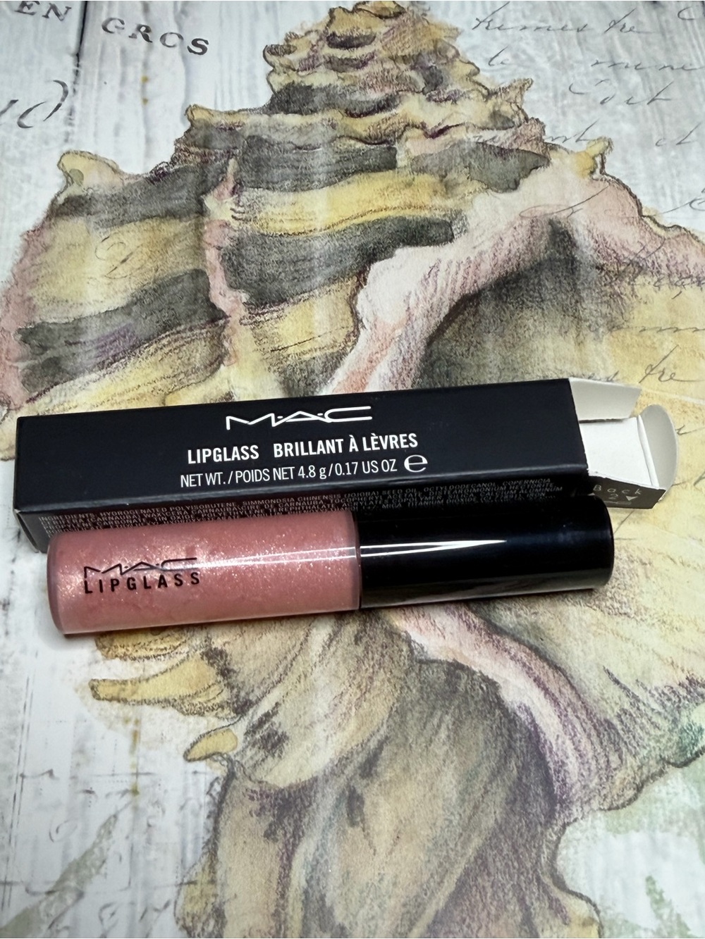 MAC COSMETICS BNIB EARLY BLOOMER lipgloss lipglass VERY RARE